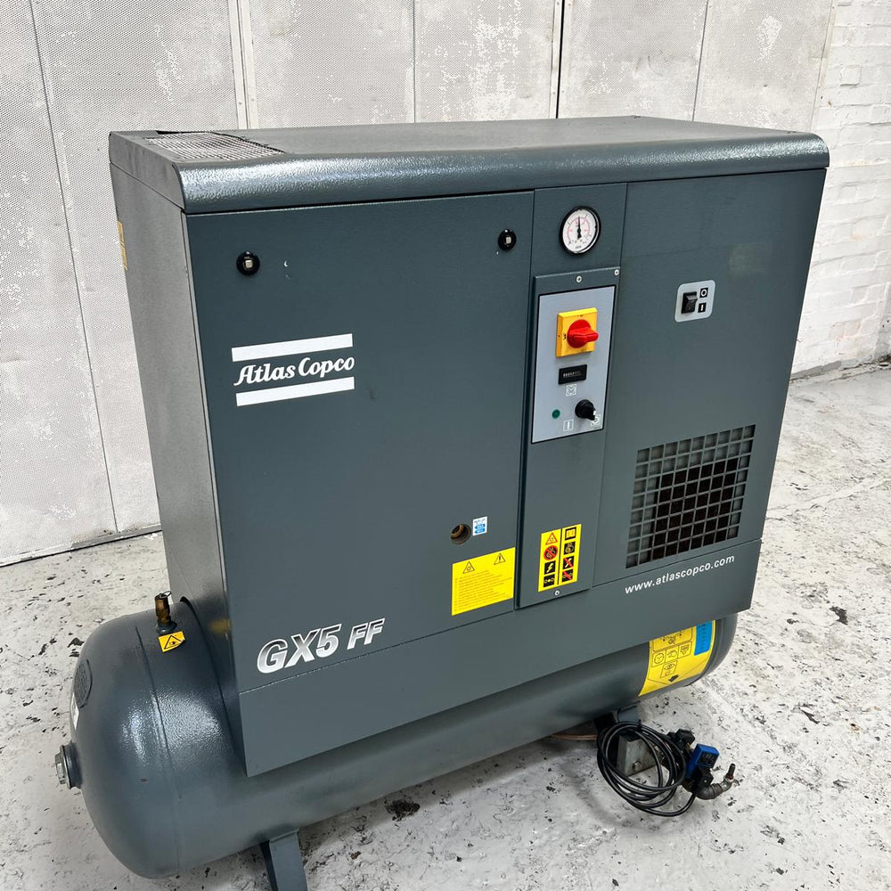 
                  
                    Atlas GX5FF EP Rotary Screw Compressor
                  
                