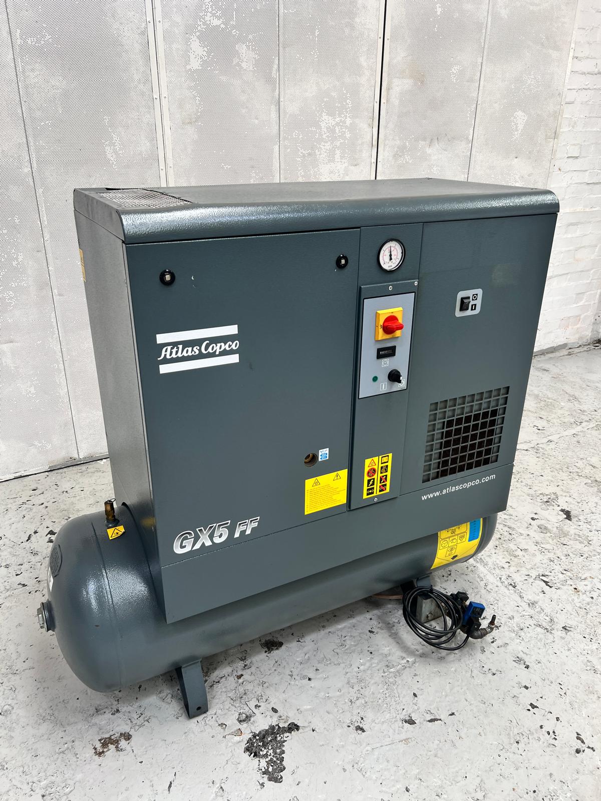 
                  
                    Atlas GX5FF EP Rotary Screw Compressor
                  
                