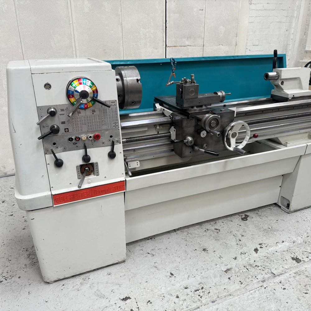 
                  
                    Colchester Triumph 2000 x 50” Gap Bed Centre Lathe
                  
                