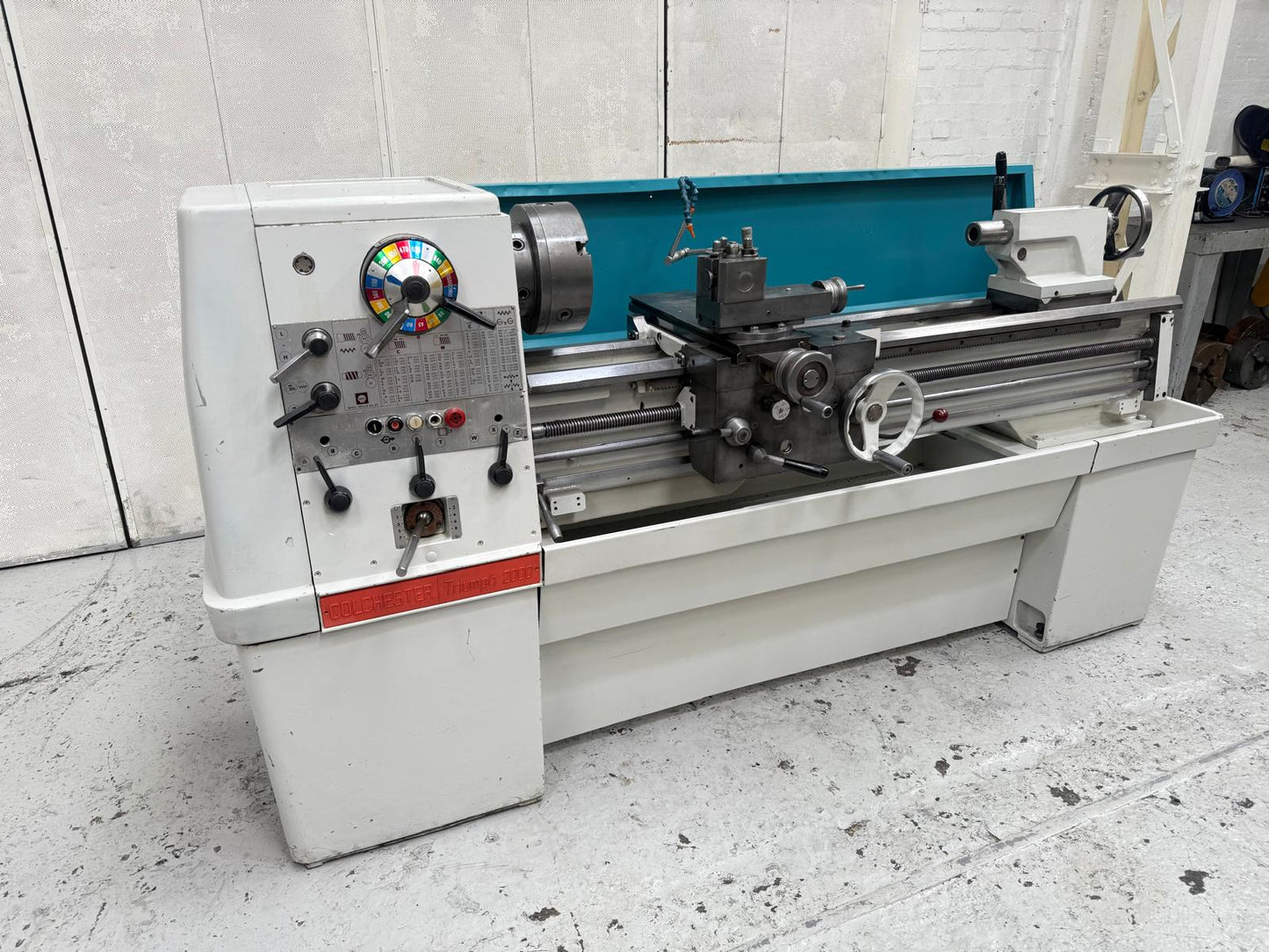 
                  
                    Colchester Triumph 2000 x 50” Gap Bed Centre Lathe
                  
                