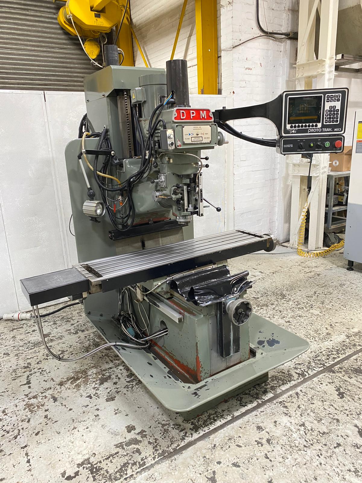 
                  
                    XYZ DPM ProtoTRAK Cotrol Bed Milling Machine
                  
                