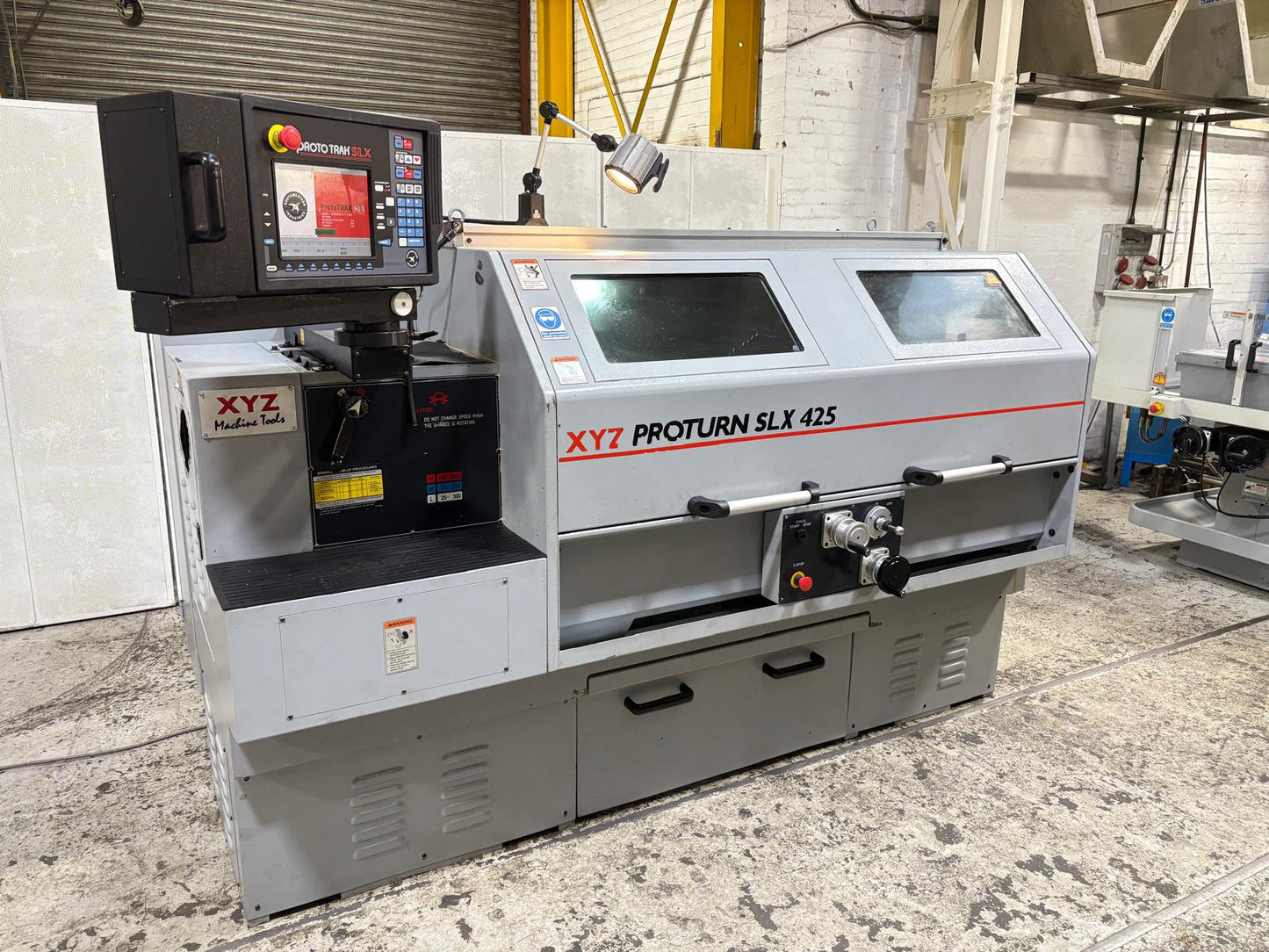 
                  
                    XYZ Proturn SLX425 ProtoTRAK Control Gap Bed Centre Lathe POA
                  
                