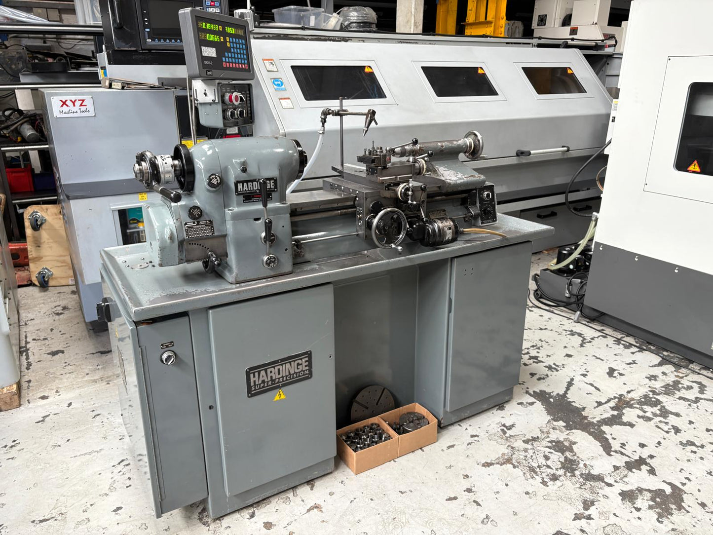 
                  
                    Hardinge HLV-H High Speed Super Precision Tool Room Lathe
                  
                