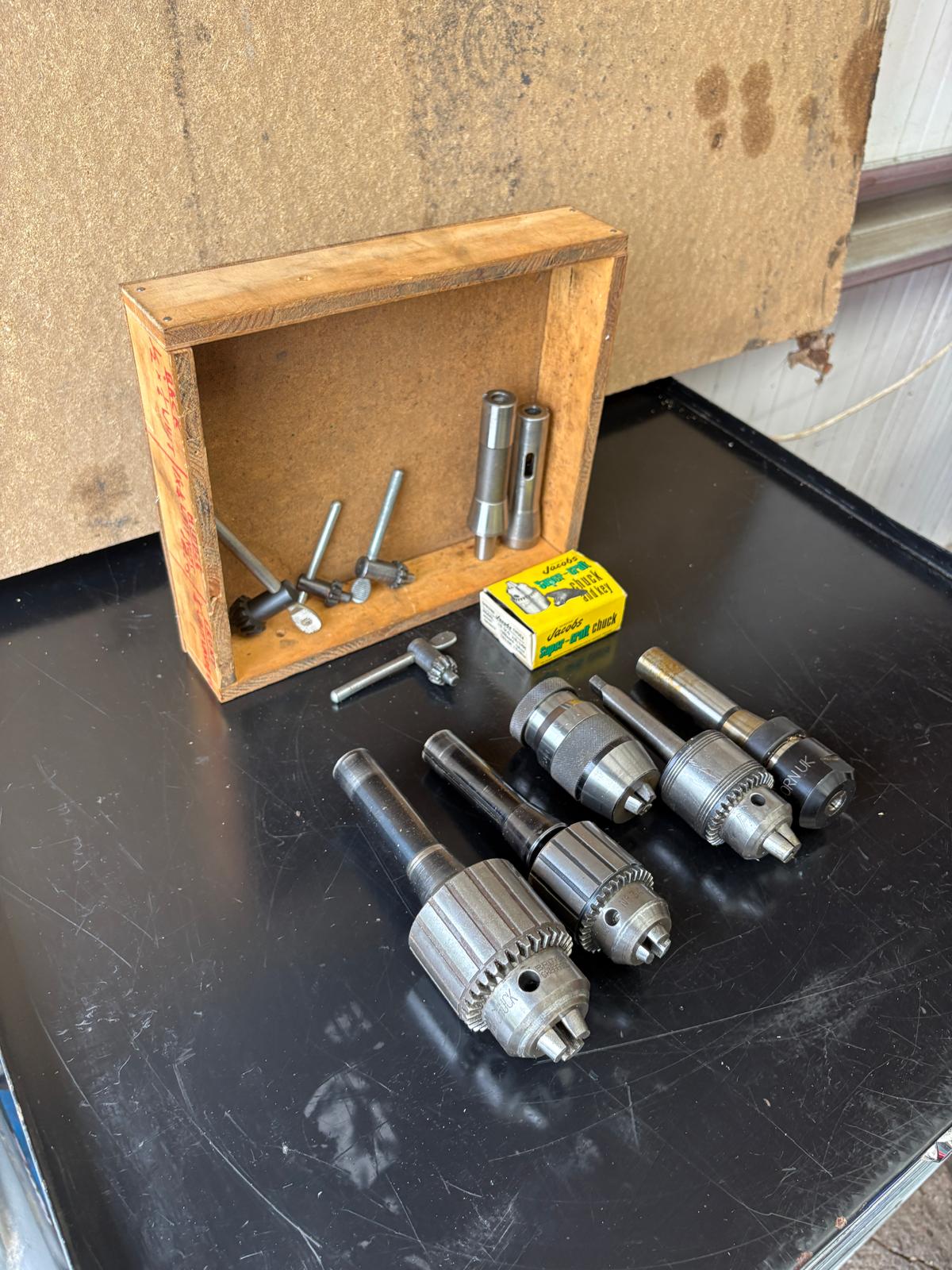 
                  
                    R8 TAPER DRILL CHUCKS AND COLLECTS FOR BRIDGEPORT OR SIMILAR MILL
                  
                