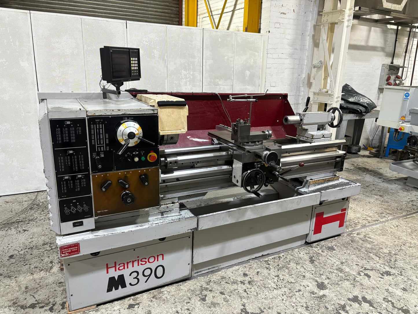 
                  
                    Harrison M390 Gap Bed Centre Lathe (Geared Head)
                  
                