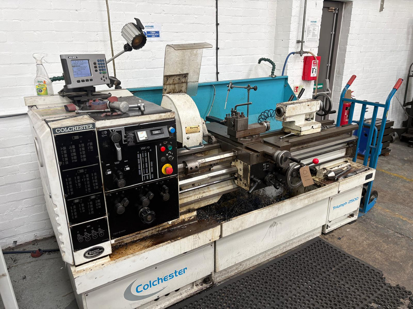 
                  
                    Colchester Triumph VS2500 Gap Bed Centre Lathe (2014)
                  
                