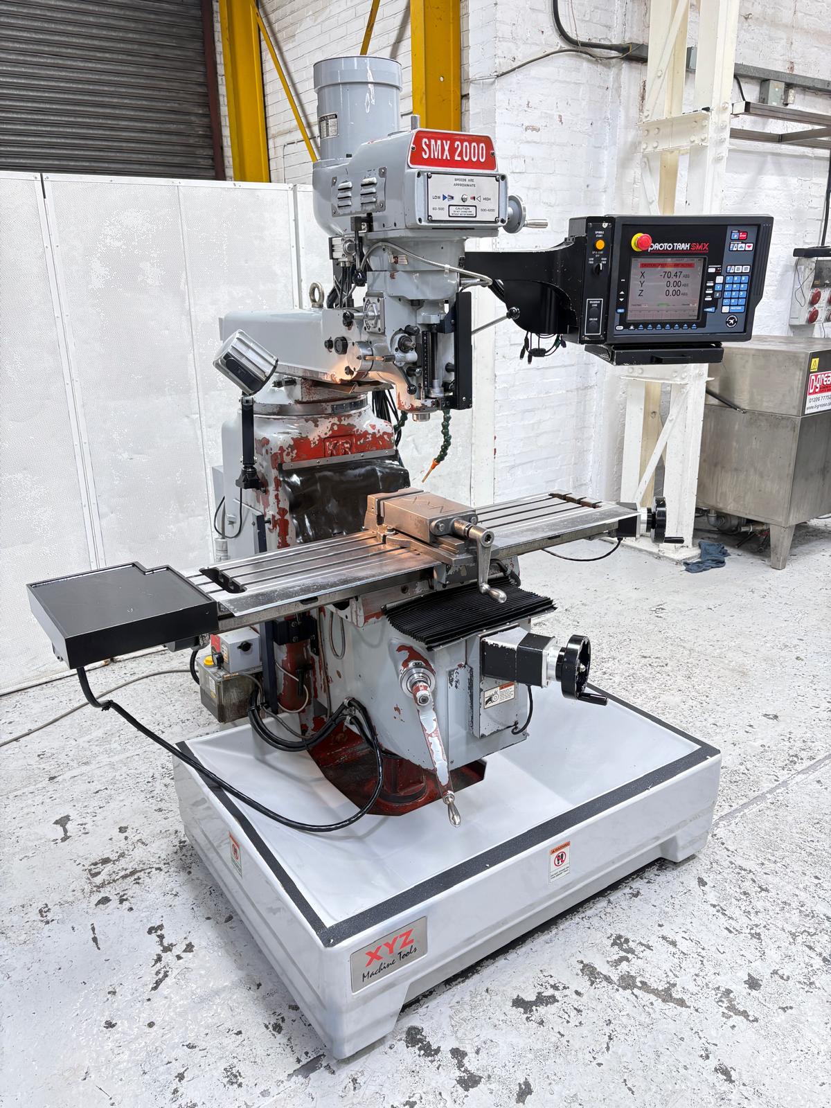 
                  
                    XYZ SMX 2000 CNC Turret Milling Machine
                  
                