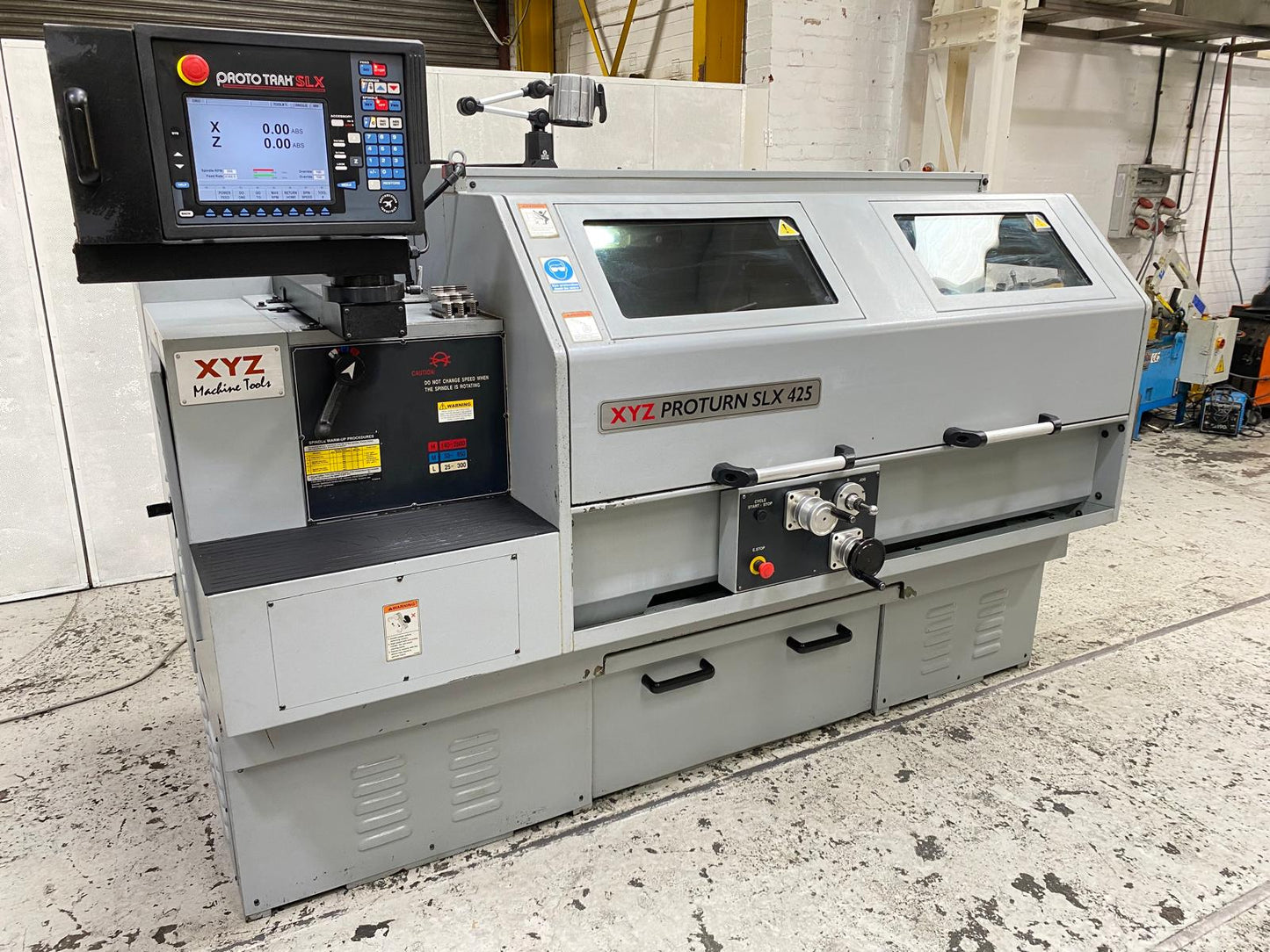 
                  
                    XYZ Proturn SLX425 ProtoTRAK Control Gap Bed Centre Lathe
                  
                