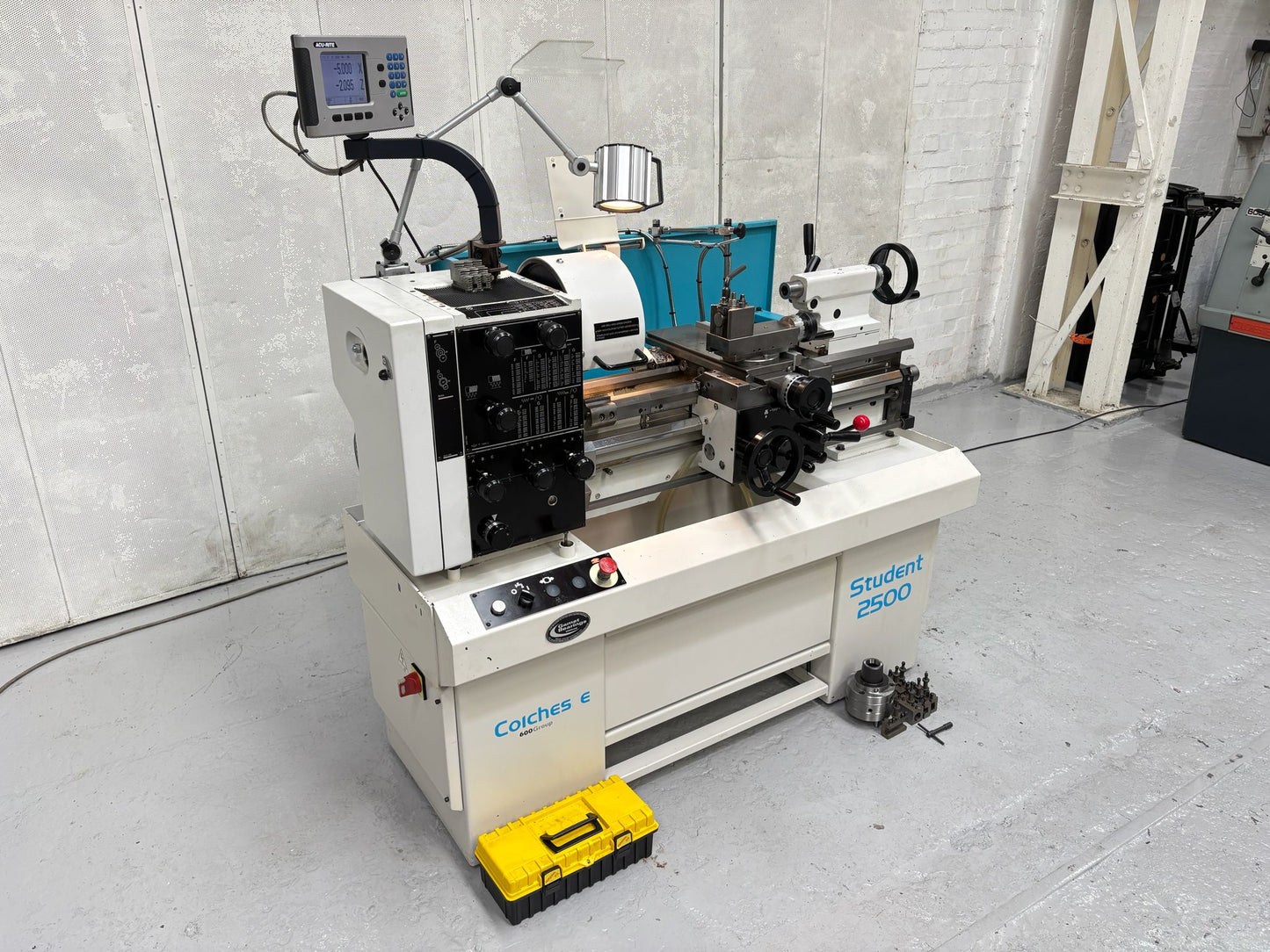 
                  
                    Colchester Student 2500 Gap Bed Centre Lathe (2012)
                  
                