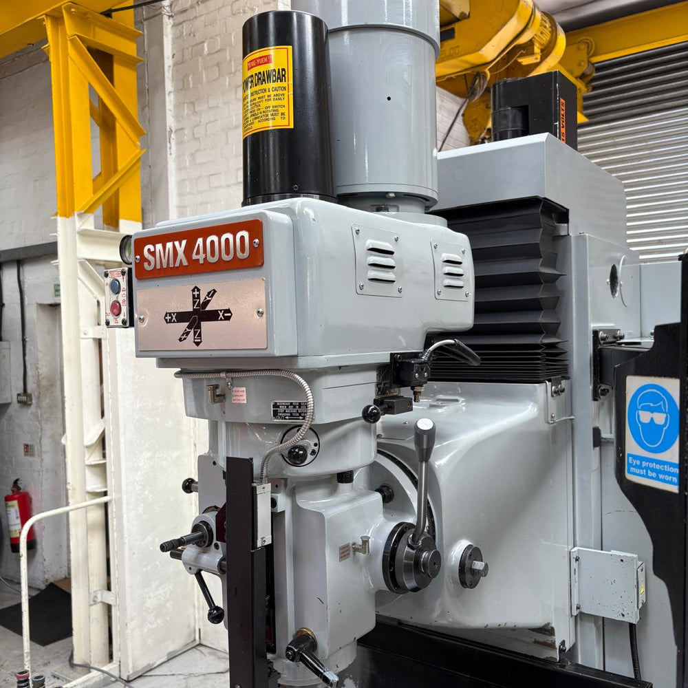 
                  
                    XYZ SMX 4000 3-Axis CNC Bed Milling Machine (2012) POA
                  
                