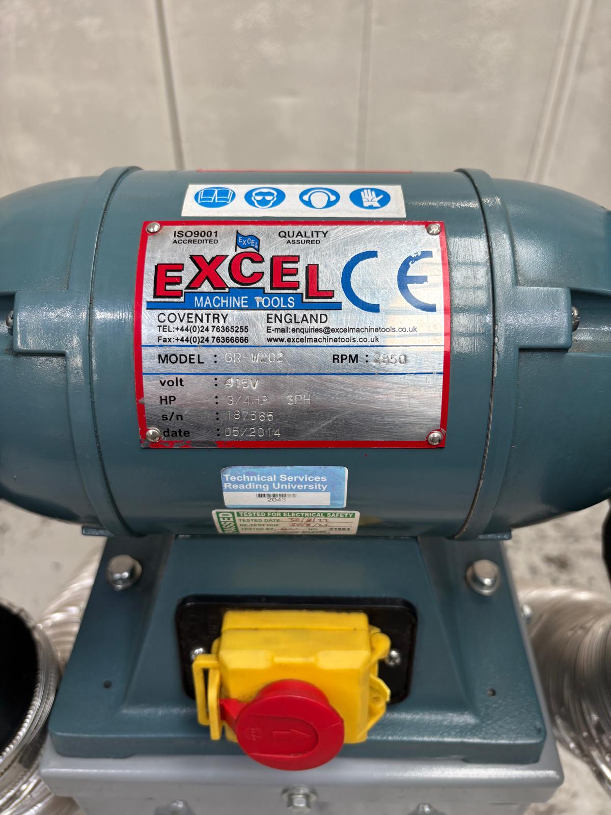 
                  
                    Excel GR W202 Double Ended Grinder
                  
                
