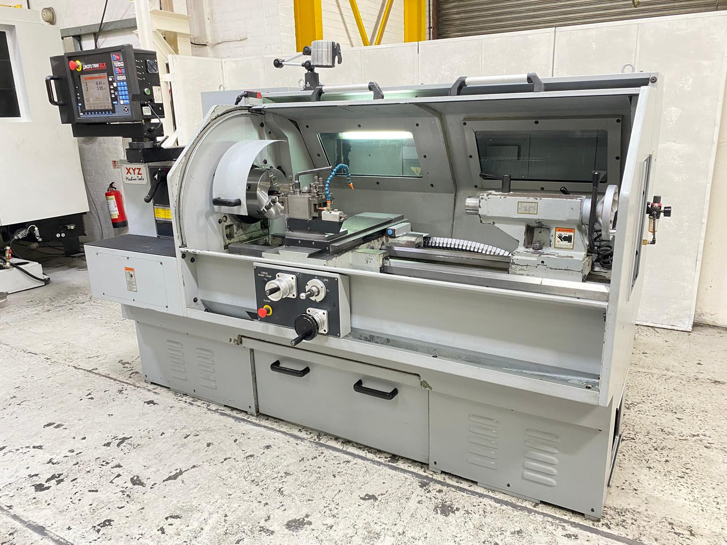 
                  
                    XYZ Proturn SLX425 ProtoTRAK Control Gap Bed Centre Lathe
                  
                