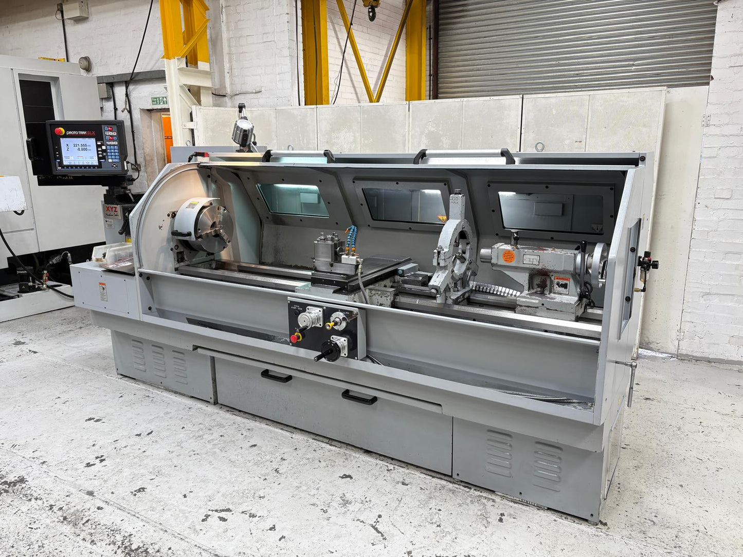 
                  
                    2014 XYZ Proturn SLX425 ProtoTRAK Control Gap Bed Centre Lathe
                  
                