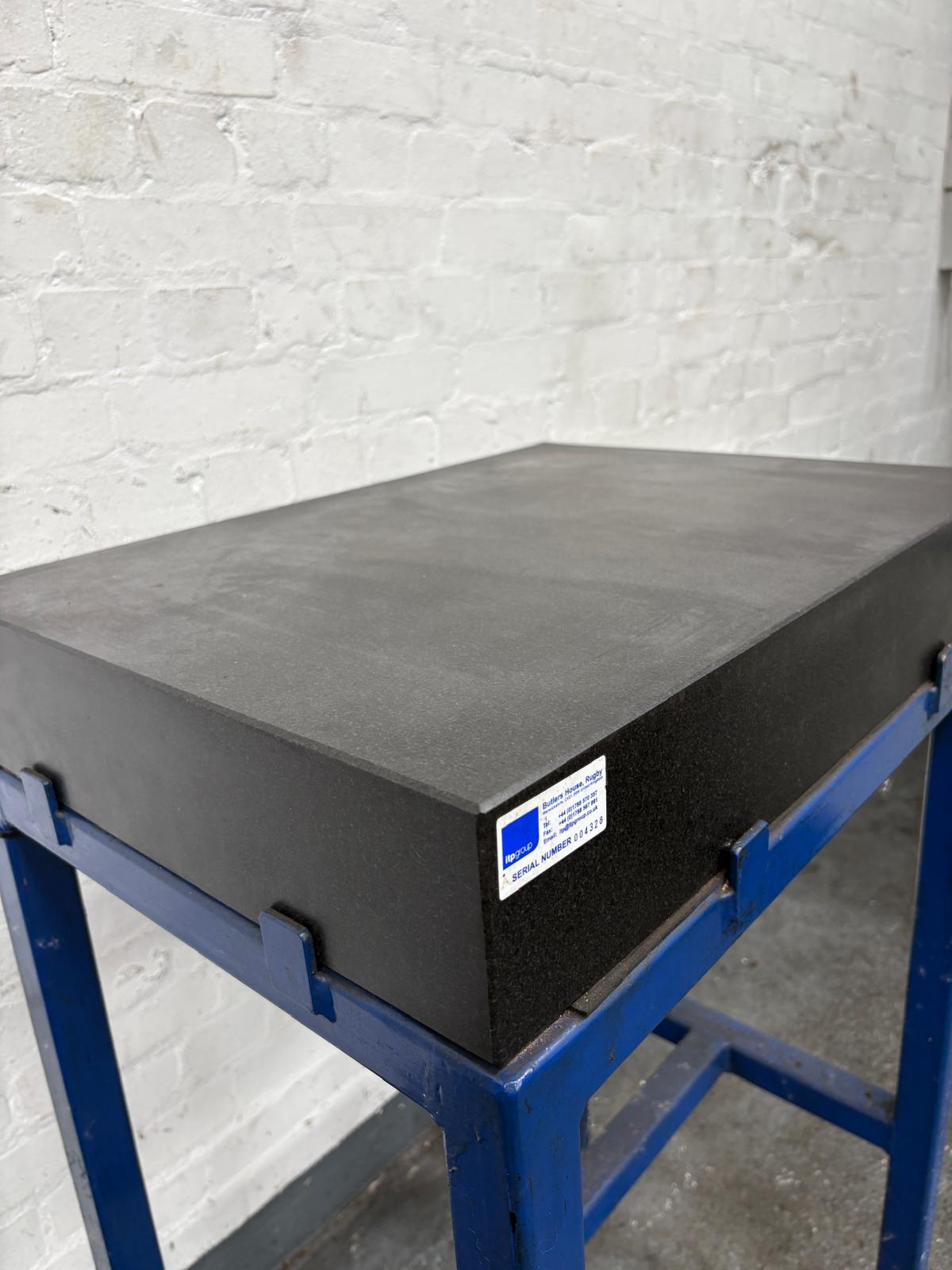 
                  
                    ITP Granite Surface Plate 600 x 450 mm on Stand
                  
                