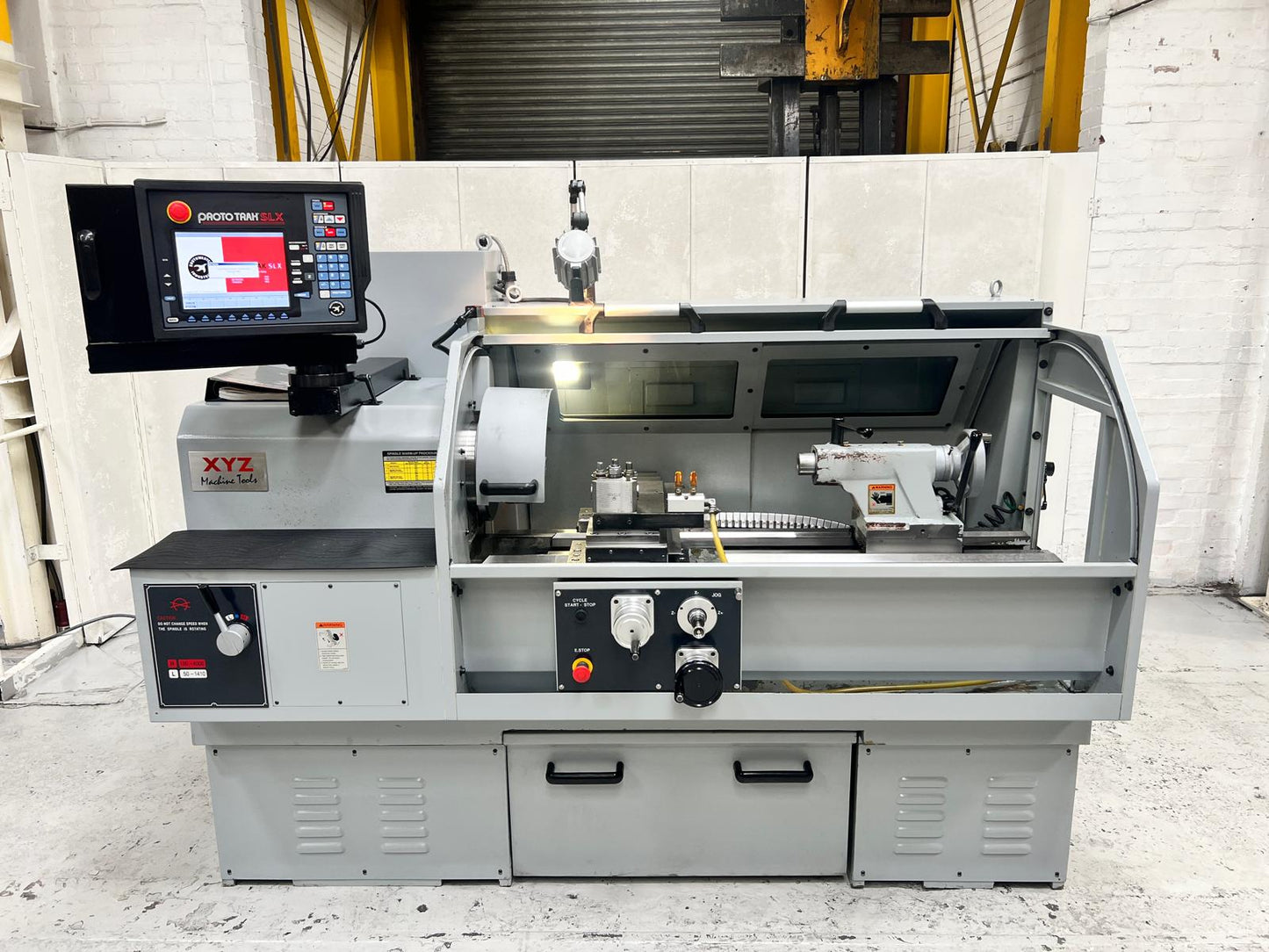 
                  
                    2014 XYZ Proturn SLX 355 ProtoTRAK CNC Gap Bed Centre Lathe
                  
                