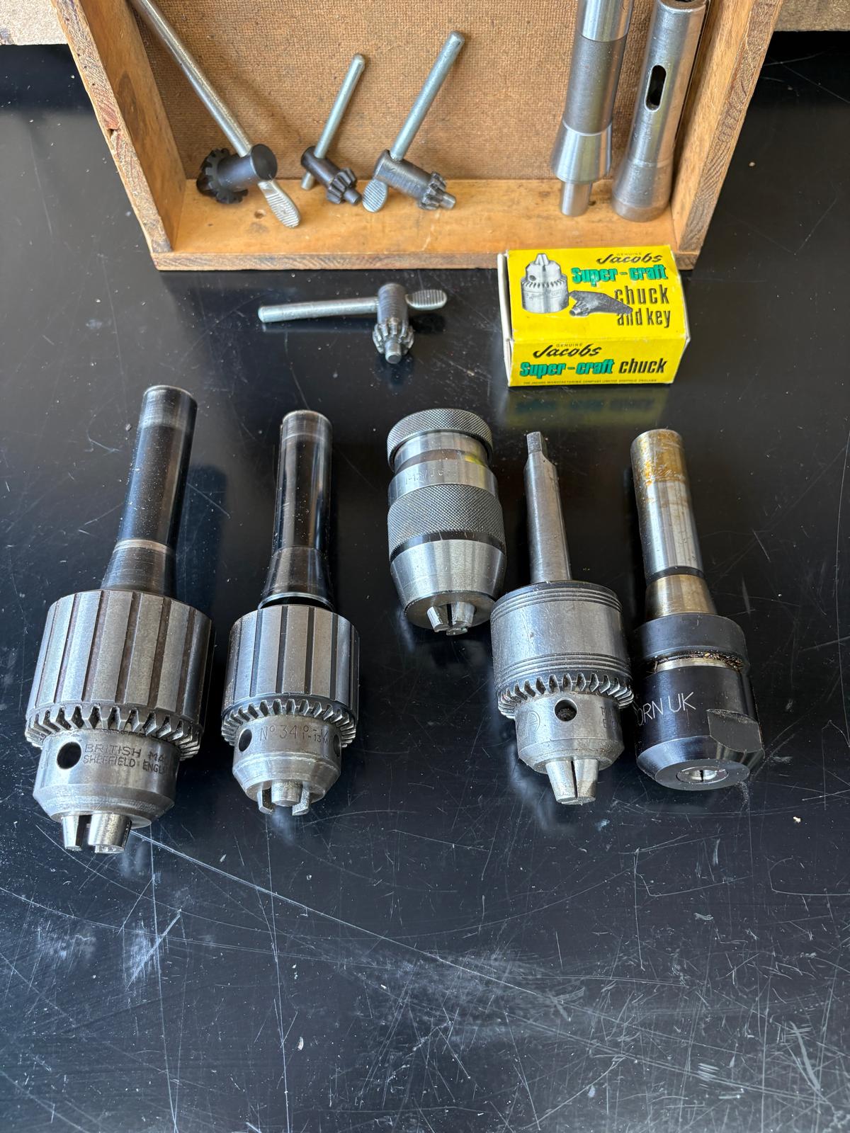 
                  
                    R8 TAPER DRILL CHUCKS AND COLLECTS FOR BRIDGEPORT OR SIMILAR MILL
                  
                