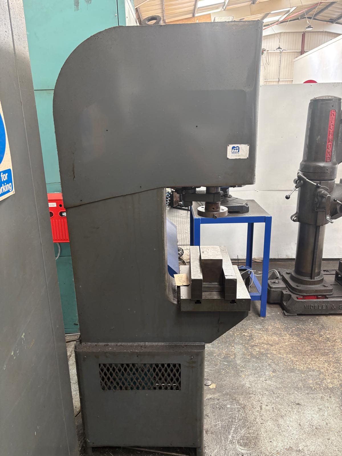 
                  
                    Pilot Works Ltd 22T Hydarulic C Frame Press
                  
                