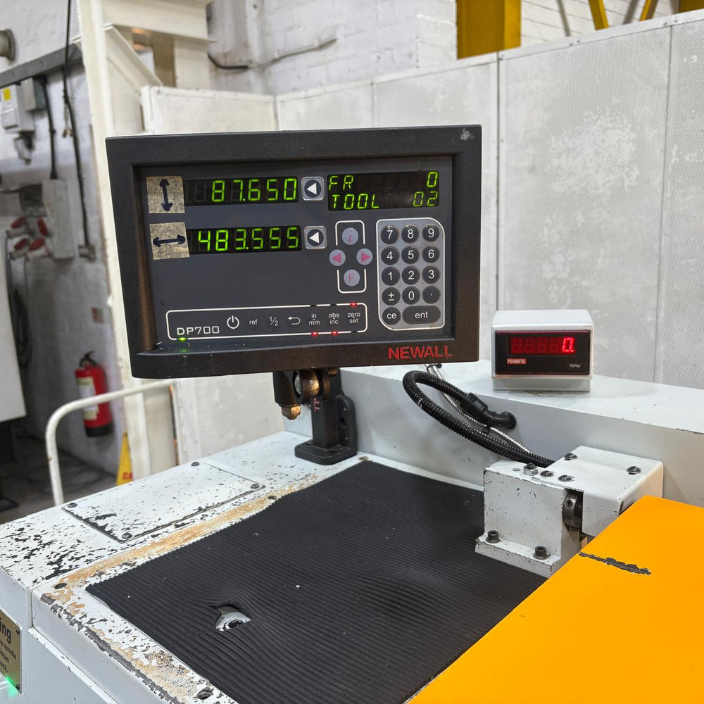 
                  
                    XYZ 1550VS Gap Bed Centre Lathe
                  
                