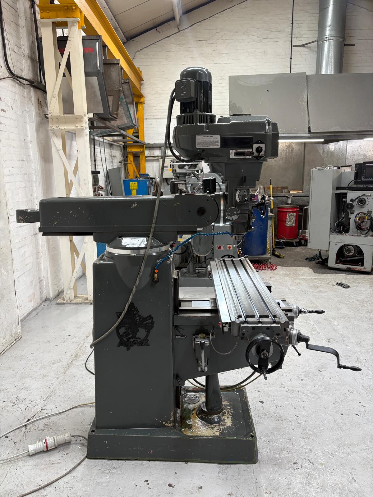 
                  
                    Ajax AJT1-R8 Turret Milling Machine
                  
                