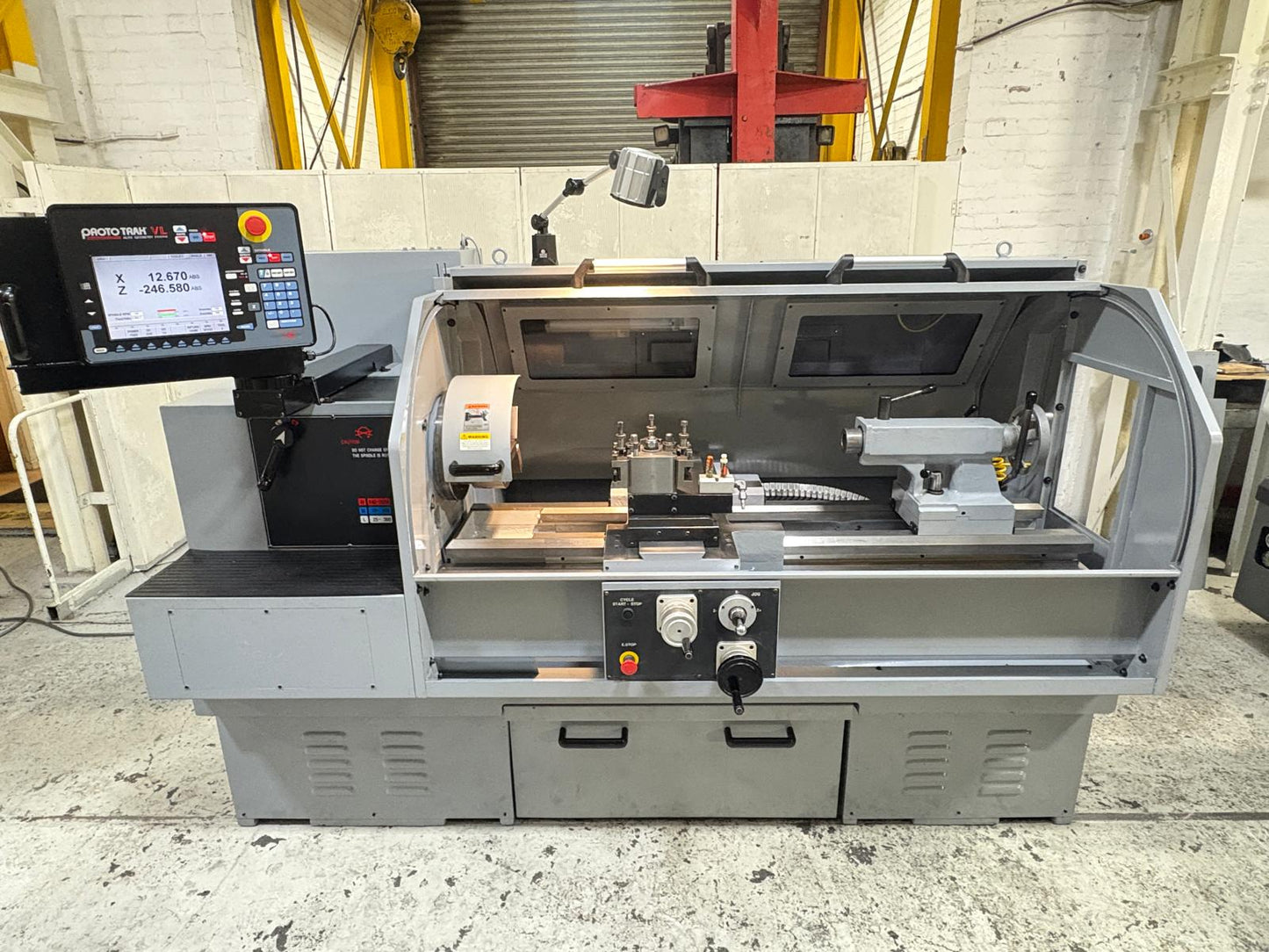 
                  
                    XYZ Proturn VL425 ProtoTRAK Control Gap Bed Centre Lathe
                  
                