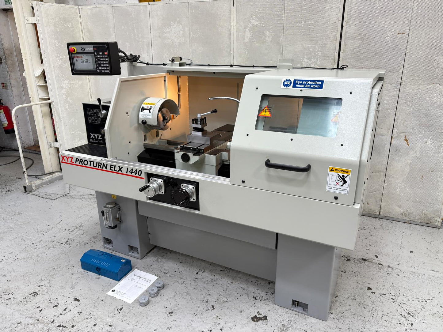 
                  
                    XYZ Proturn ELX1440 ProtoTRAK Centre Lathe
                  
                