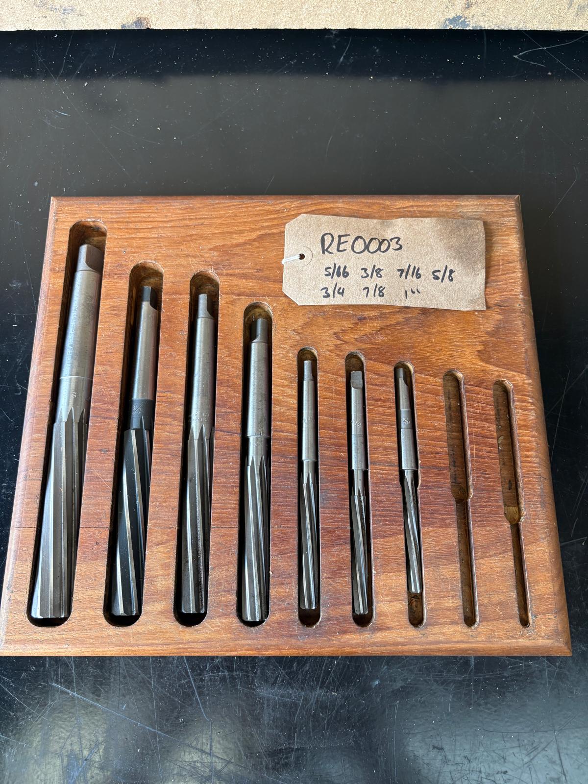 
                  
                    REAMER SET 7 OFF 5/16 3/8 7/16 5/8 3/4 7/8 1”
                  
                