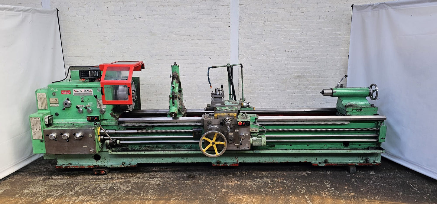 
                  
                    Mostana 1M63 x 3000mm Gap Bed Centre Lathe
                  
                