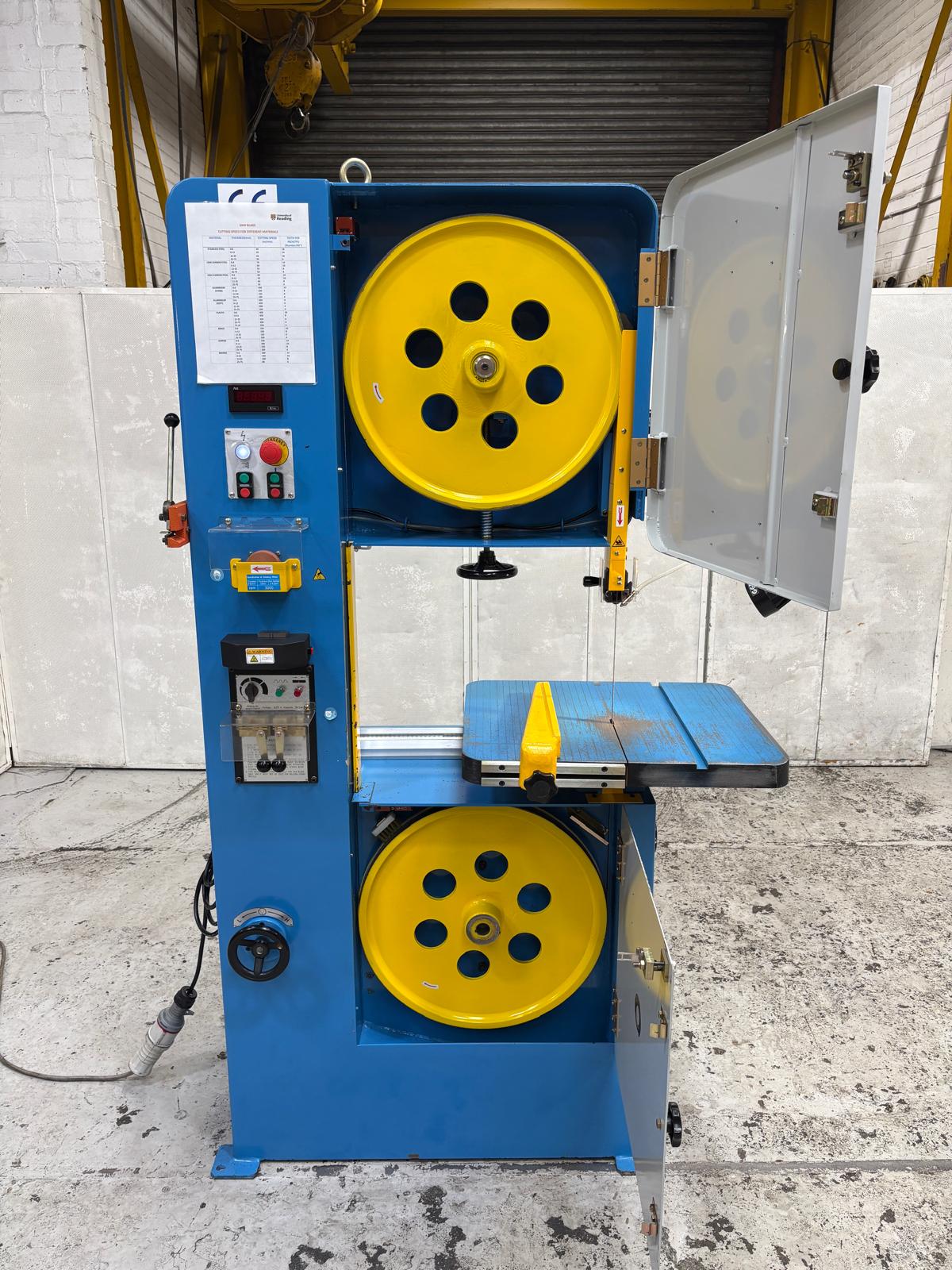 
                  
                    Excel KV-50 Heavy Duty Vertical Metal Cutting Bandsaw
                  
                