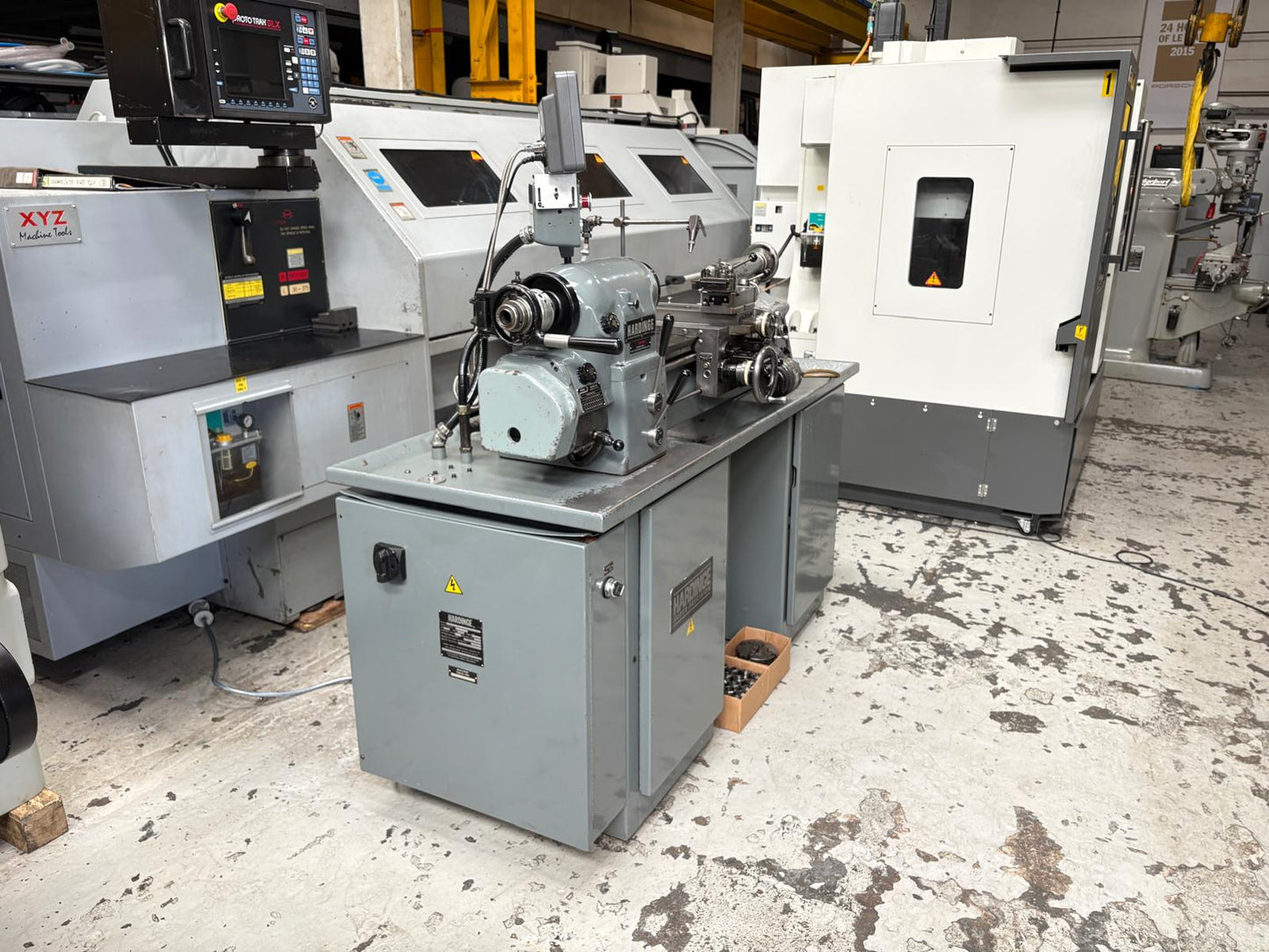 
                  
                    Hardinge HLV-H High Speed Super Precision Tool Room Lathe
                  
                