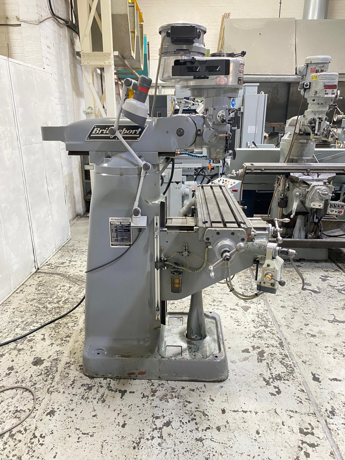 
                  
                    Bridgeport BRJ Turret Milling Machine
                  
                