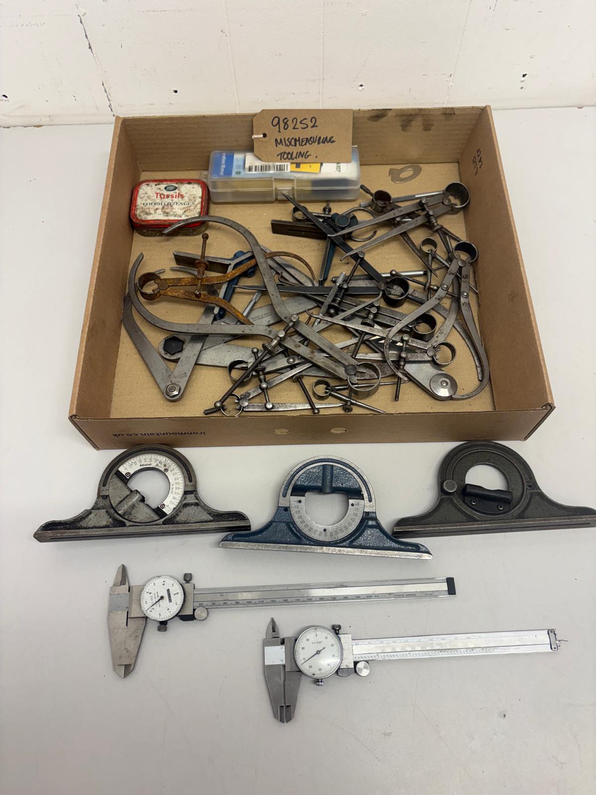 
                  
                    PROTRACTORS / VERNIERS / CALIPERS MISC INSPECTION EQUIPMENT £50.00 + VAT
                  
                