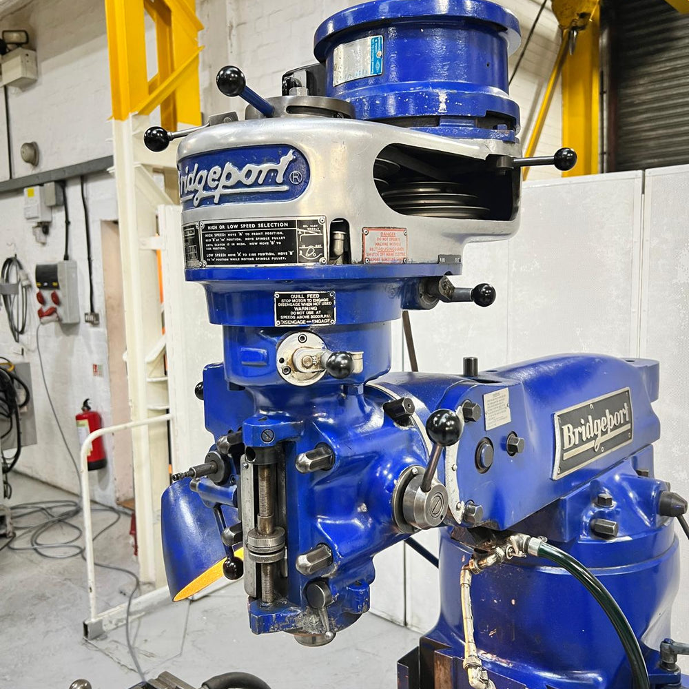 
                  
                    Bridgeport J Head Turret Milling Machine
                  
                