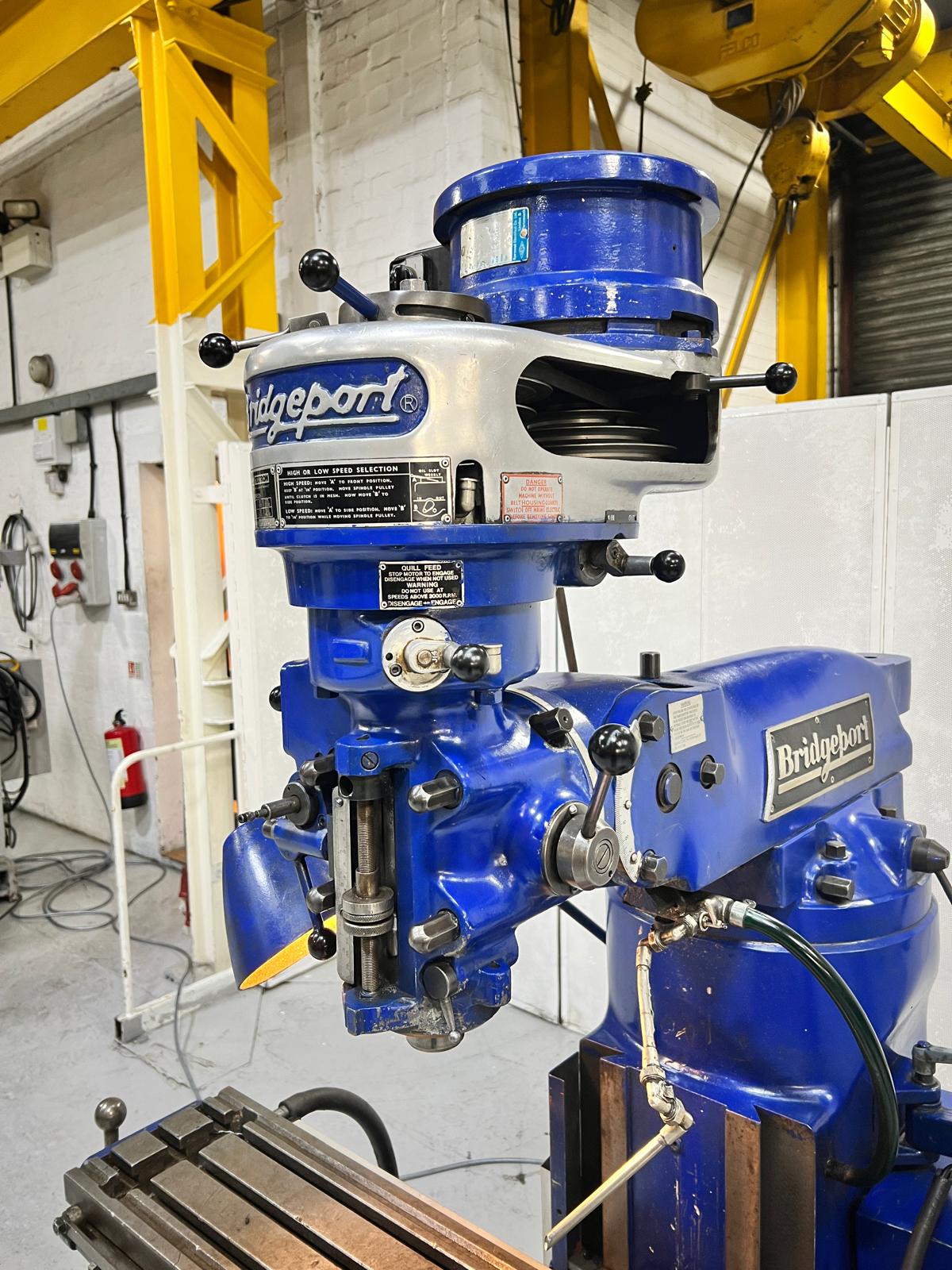 
                  
                    Bridgeport J Head Turret Milling Machine
                  
                