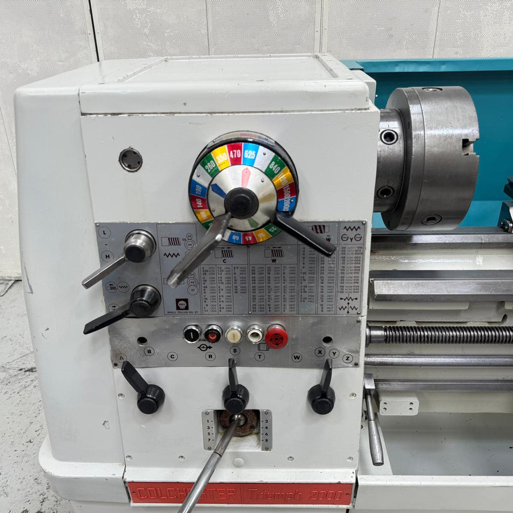 
                  
                    Colchester Triumph 2000 x 50” Gap Bed Centre Lathe
                  
                