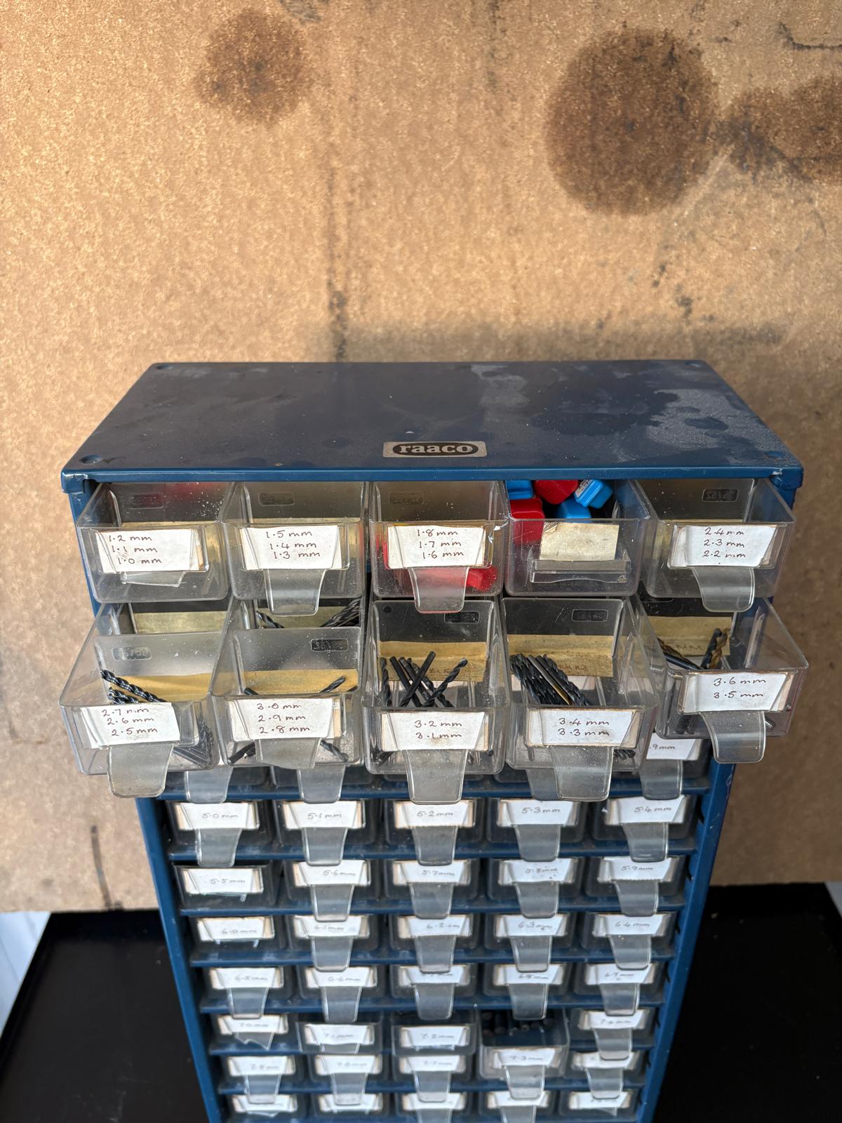
                  
                    HSS DRILL RACK &amp; CONTENTS 1 - 8.9MM DRILLS
                  
                