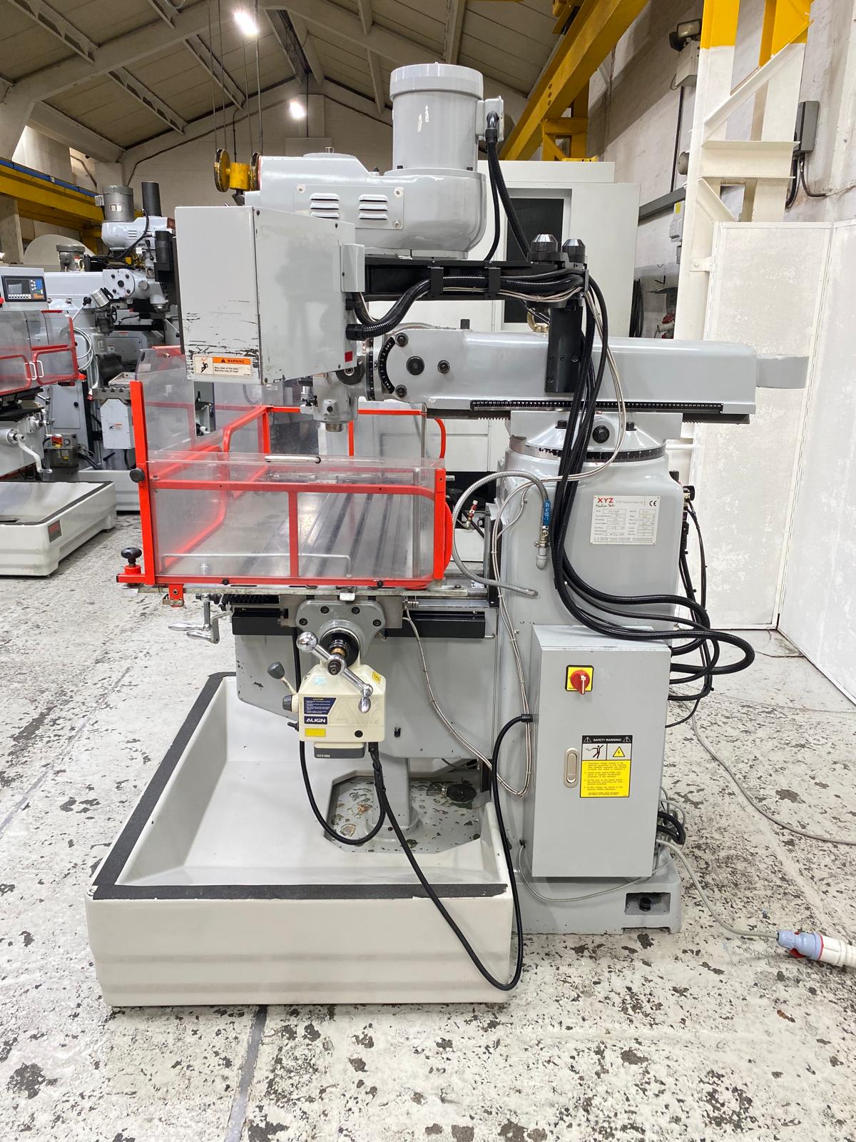 
                  
                    XYZ 2000 Turret Milling Machine (2015)
                  
                