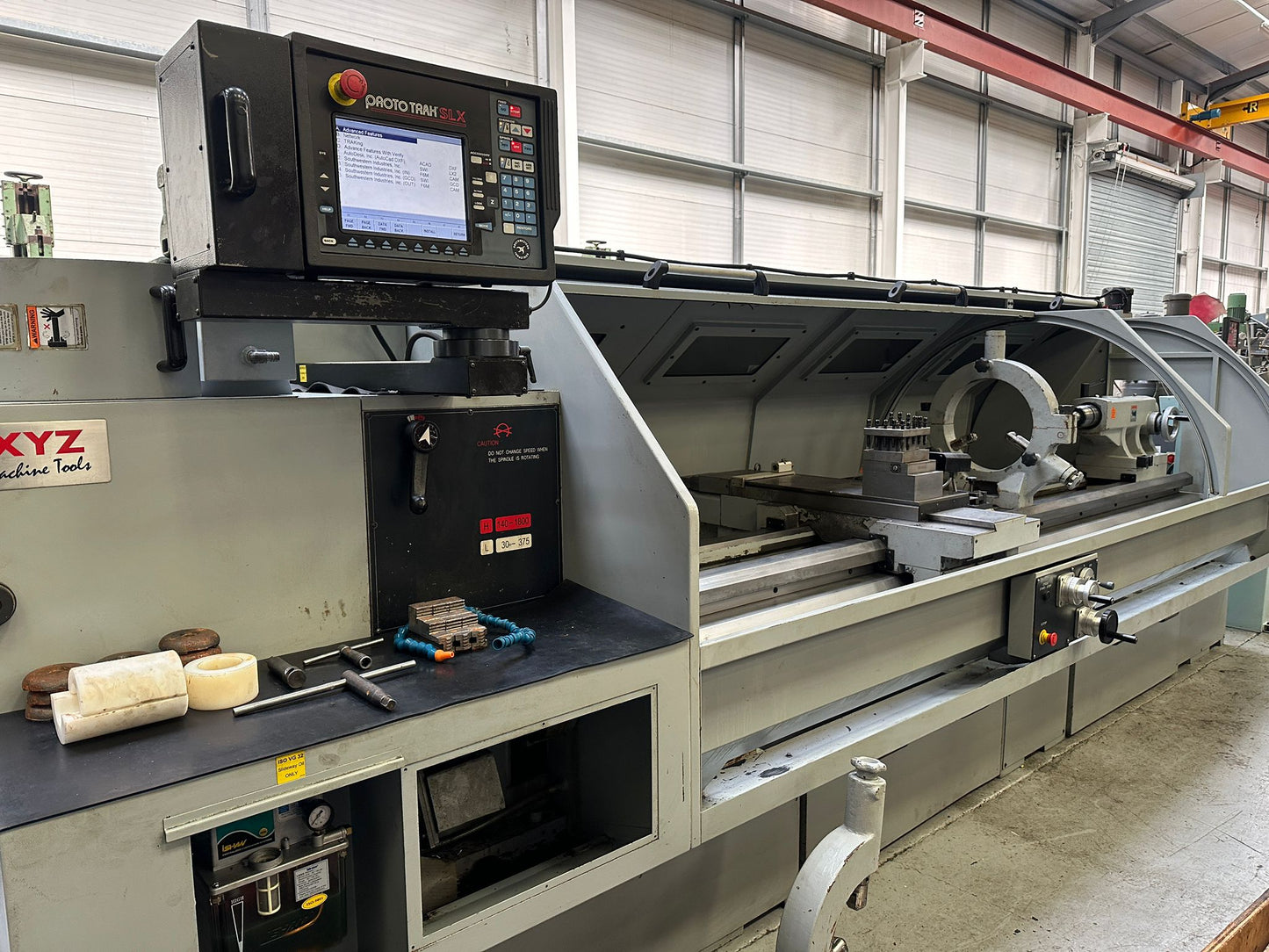 
                  
                    2017 XYZ Proturn SLX555 x 3m ProtoTRAK Gap Bed Centre Lathe
                  
                