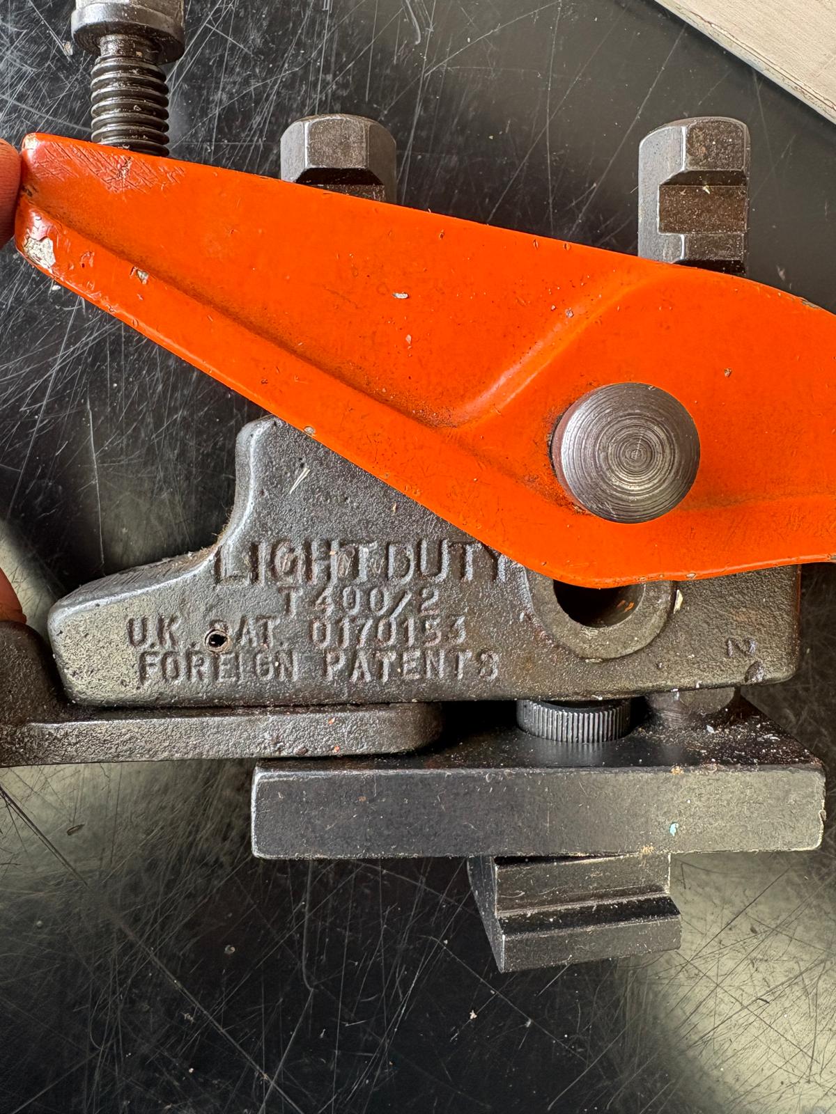 
                  
                    Set of T Slot Clamps
                  
                