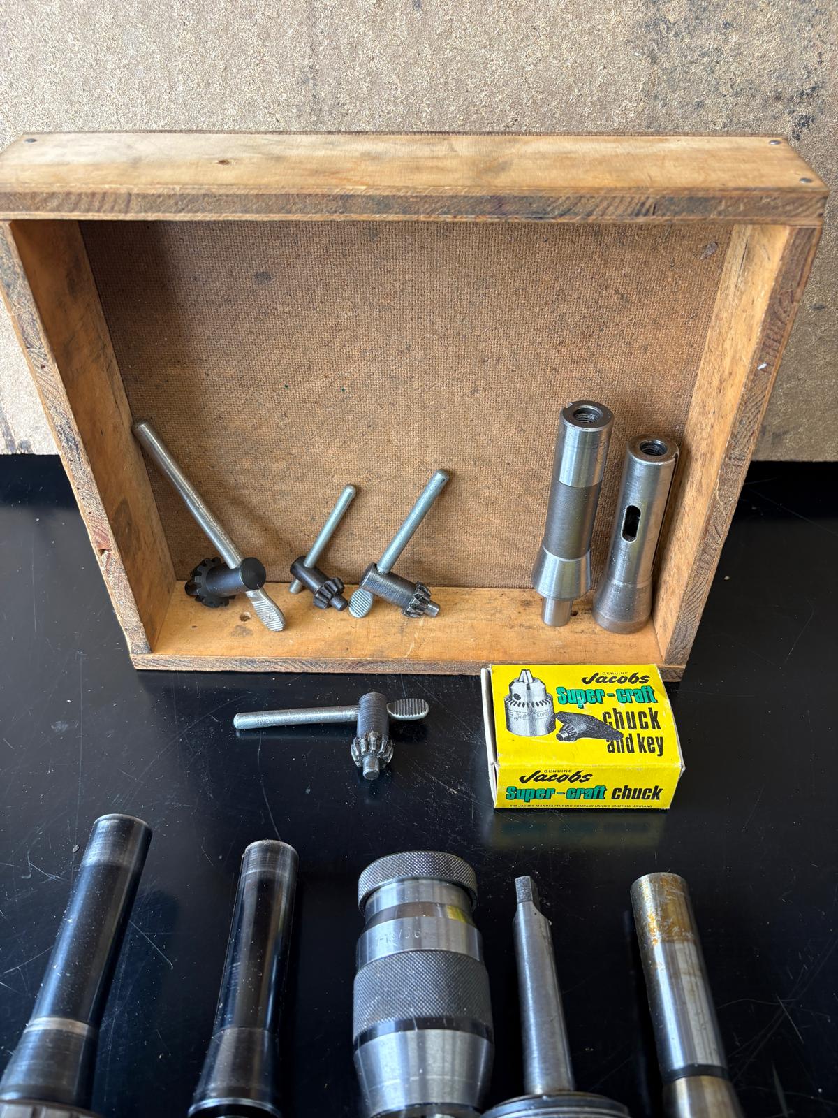 
                  
                    R8 TAPER DRILL CHUCKS AND COLLECTS FOR BRIDGEPORT OR SIMILAR MILL
                  
                