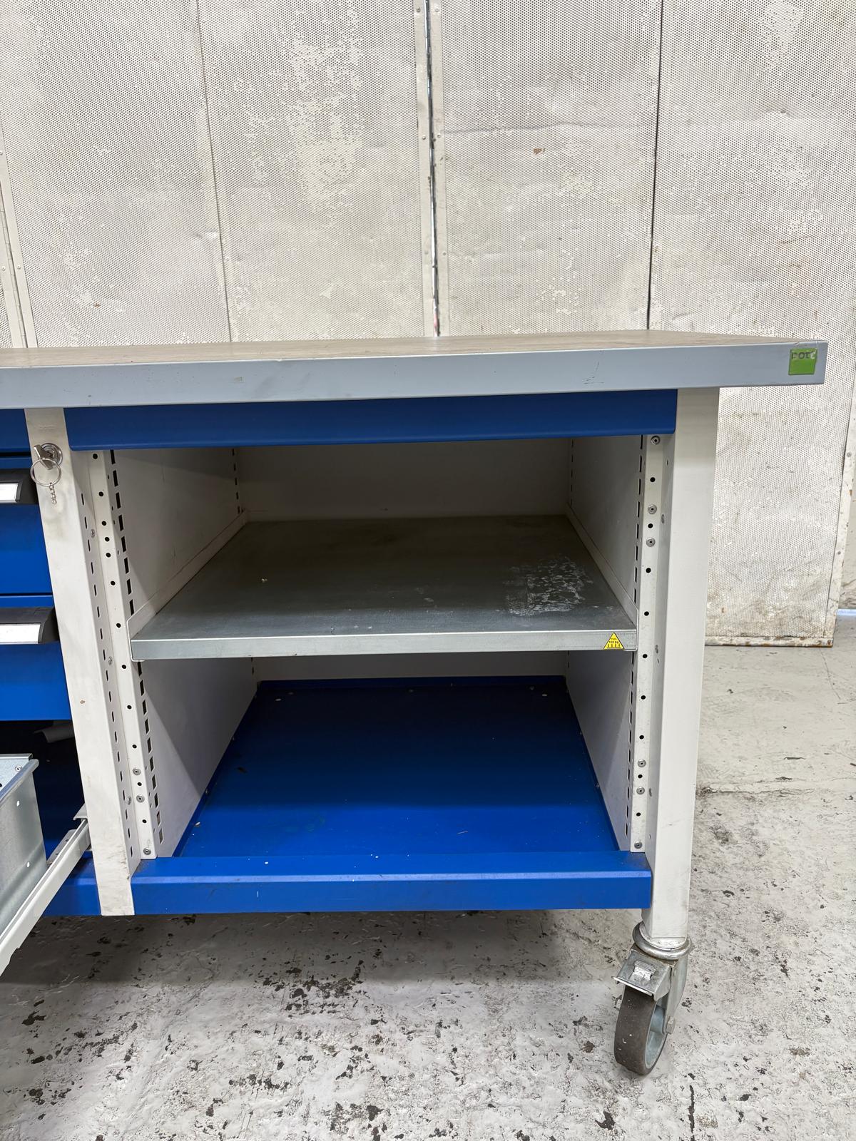 
                  
                    Bott Cubio Mobile Workbench With 3 Drawers & Open Section - 1500mm
                  
                