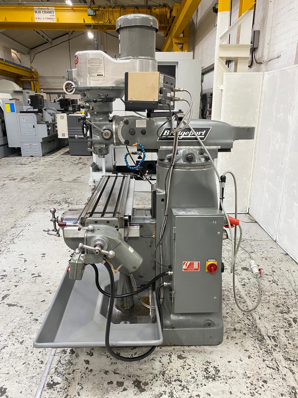 
                  
                    Bridgeport BR2J2 Turret Milling Machine Ex College As New Condition.
                  
                