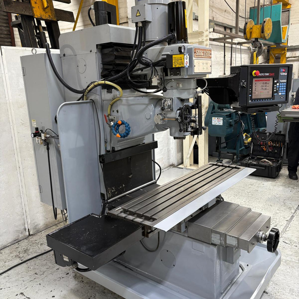 
                  
                    2006 XYZ SMX 3500 3 Axis CNC Bed Milling Machine
                  
                