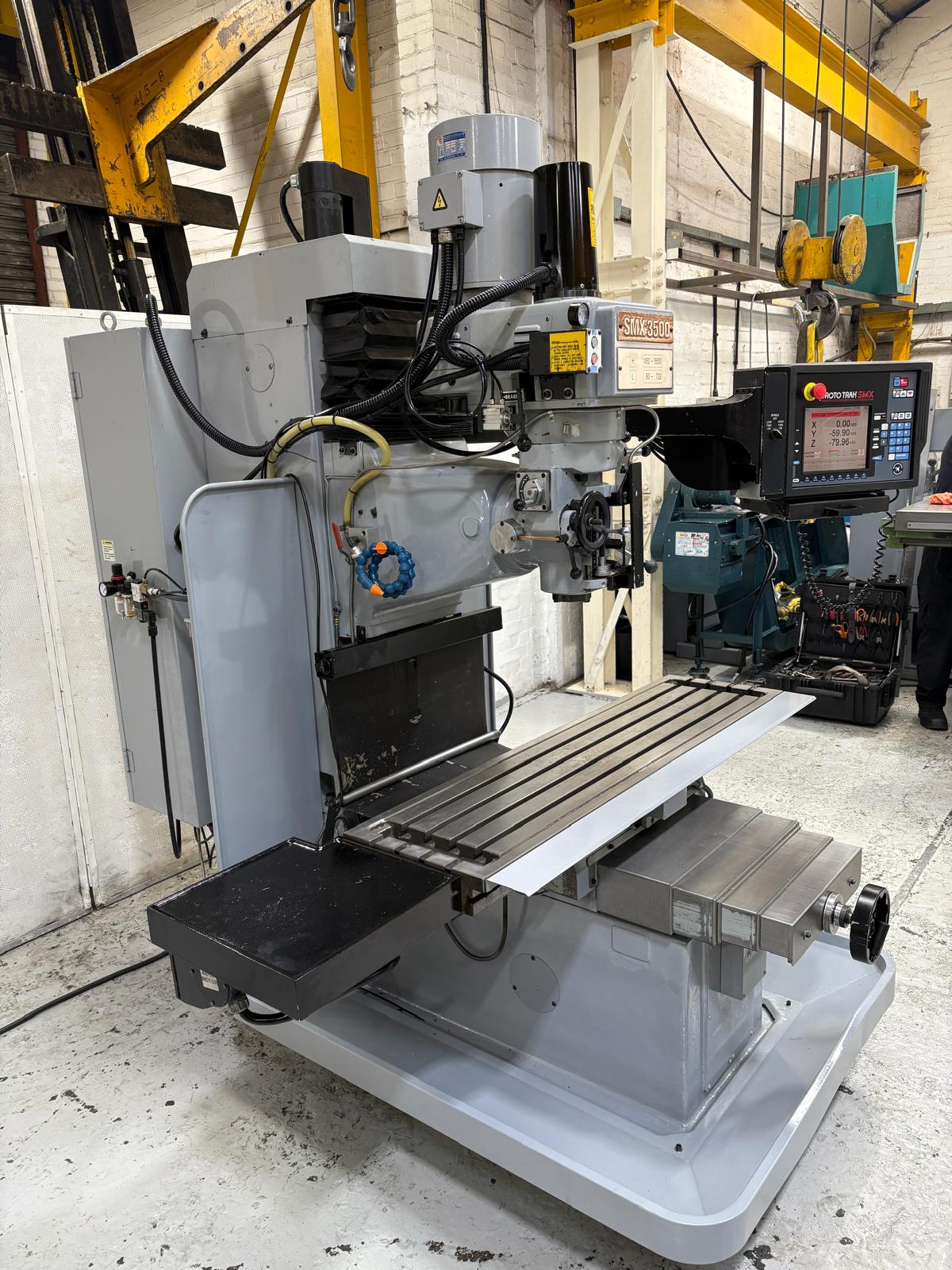 
                  
                    2006 XYZ SMX 3500 3 Axis CNC Bed Milling Machine
                  
                