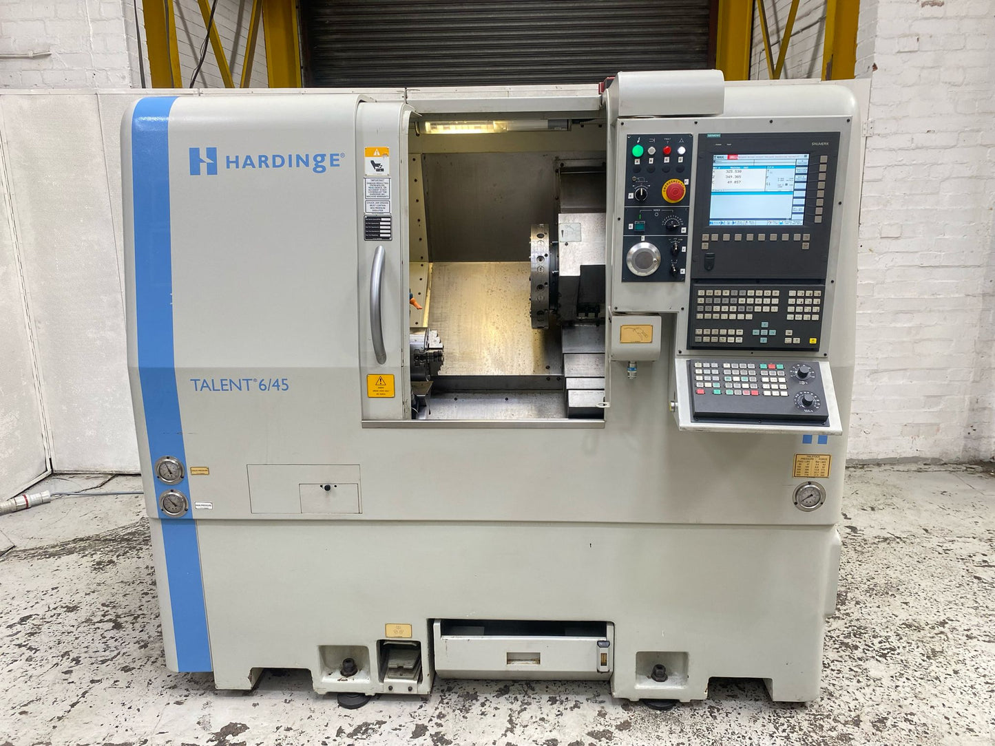 
                  
                    Hardinge Talent 6/45 2 Axis CNC Turning Centre (2007)
                  
                