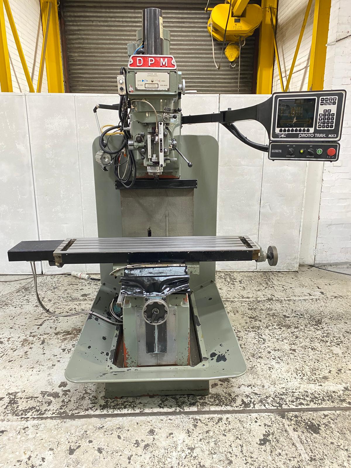 
                  
                    XYZ DPM ProtoTRAK Cotrol Bed Milling Machine
                  
                