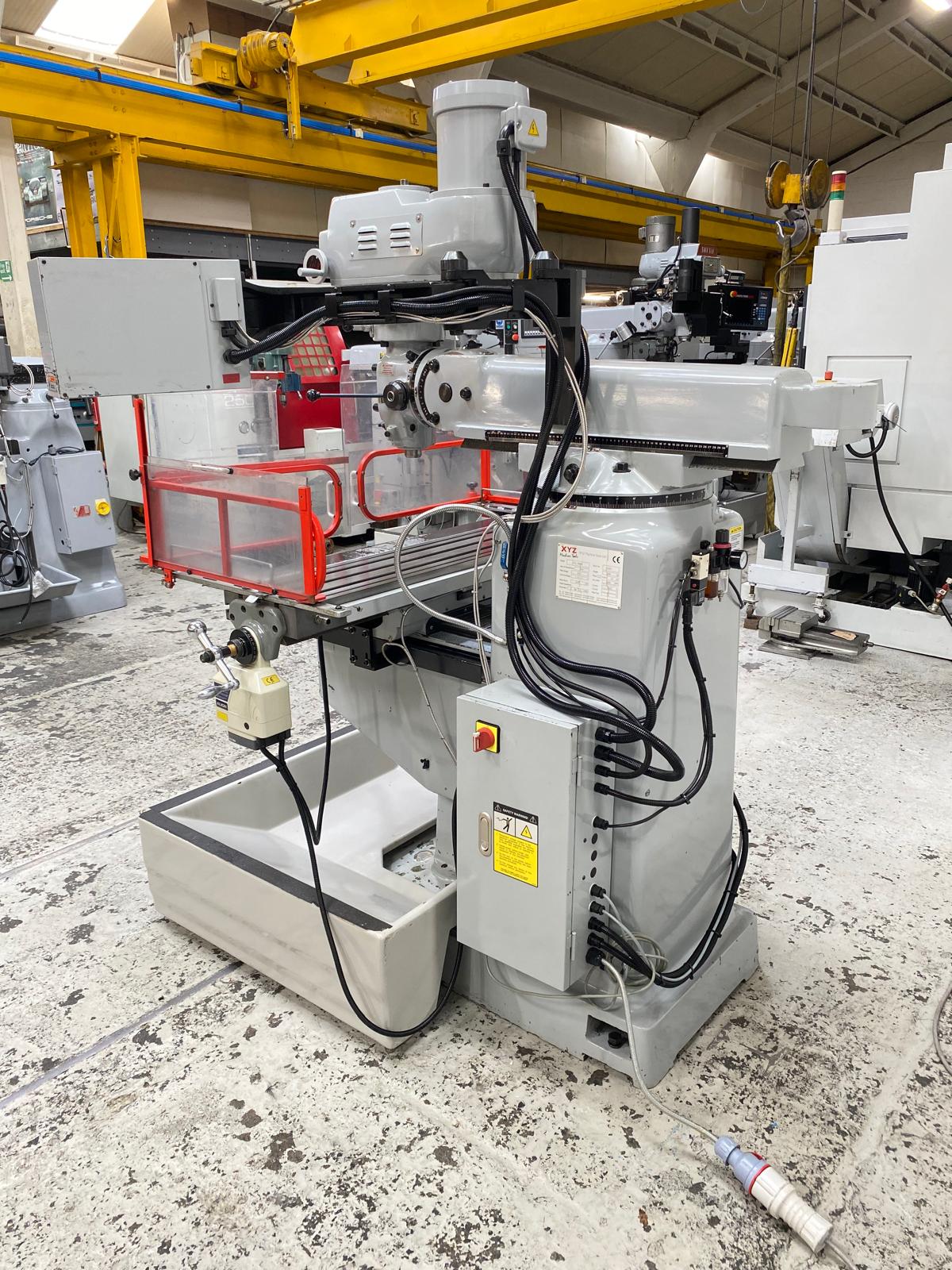 
                  
                    XYZ 2000 Turret Milling Machine (2015)
                  
                