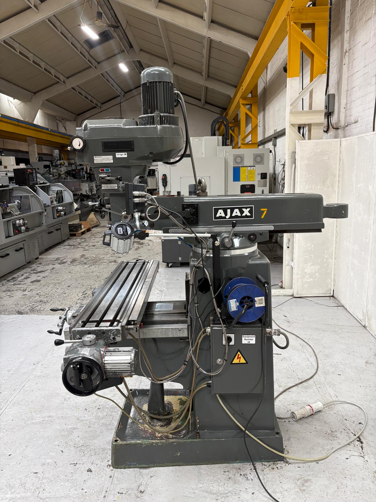 
                  
                    Ajax AJT1-R8 Turret Milling Machine
                  
                