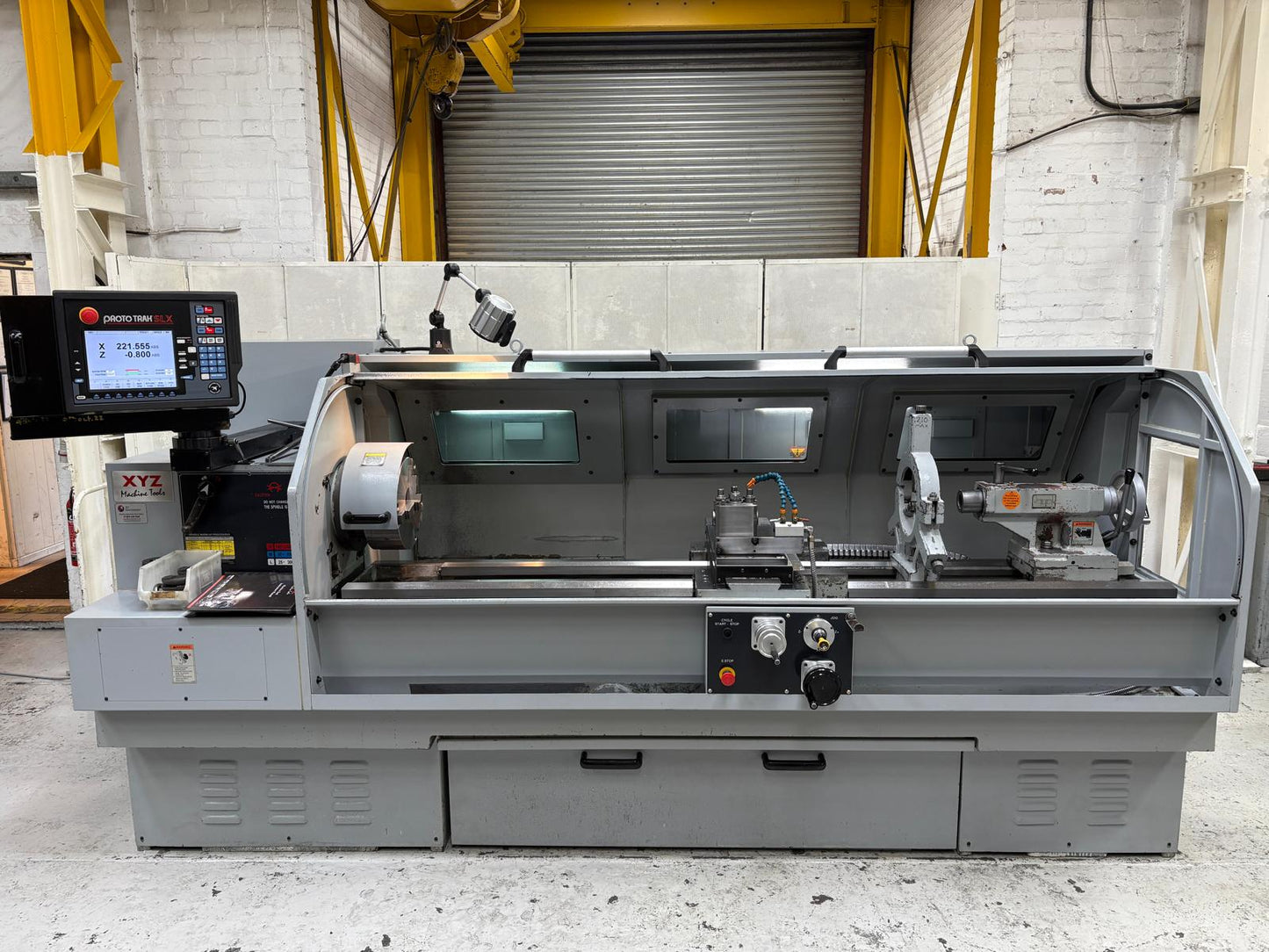 
                  
                    2014 XYZ Proturn SLX425 ProtoTRAK Control Gap Bed Centre Lathe
                  
                