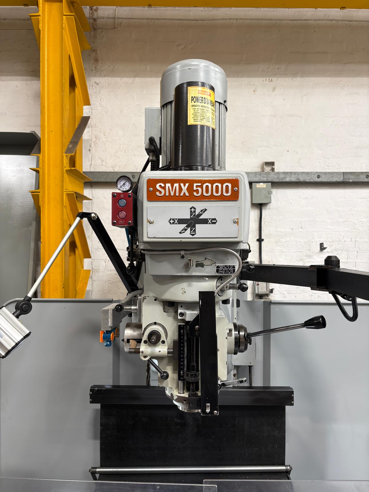 
                  
                    XYZ SMX 5000 3 Axis CNC Bed Milling Machine
                  
                