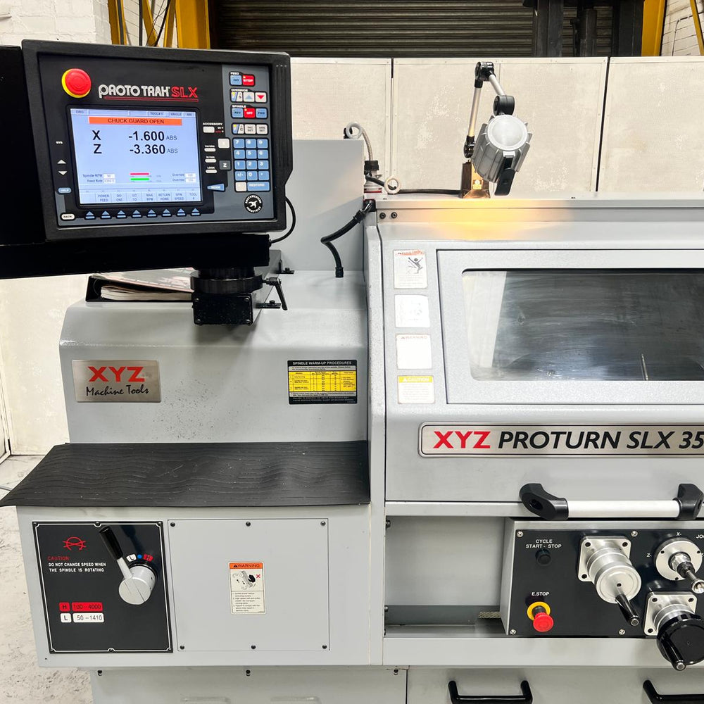 
                  
                    2014 XYZ Proturn SLX 355 ProtoTRAK CNC Gap Bed Centre Lathe
                  
                